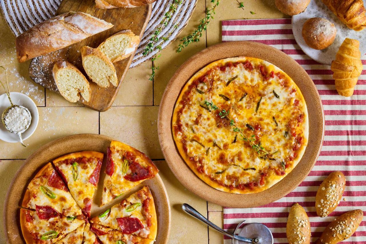 Benben By Dhara Hotels - Adults Only Asuán Exteriér fotografie Pizza